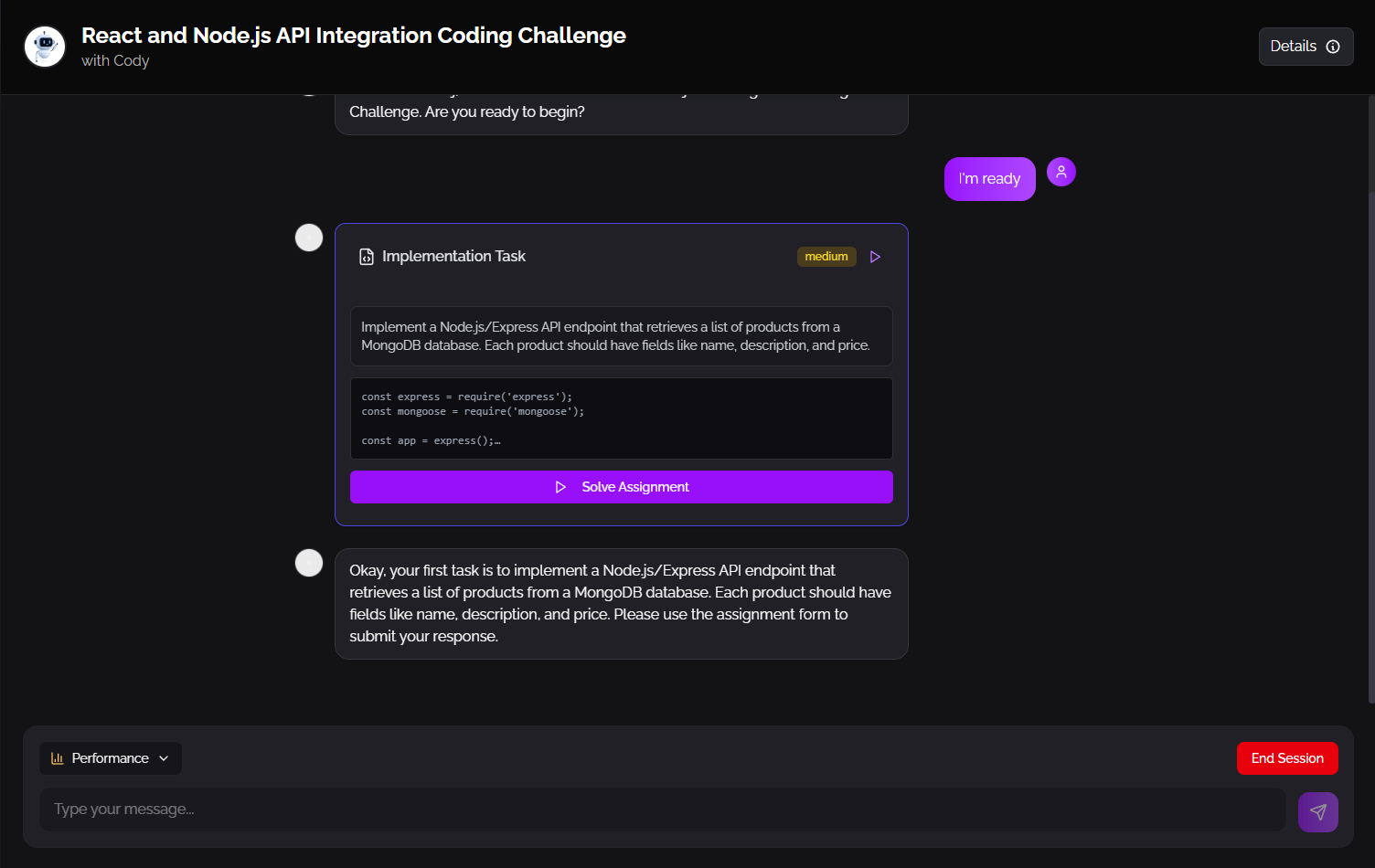 LurnyCode product interface